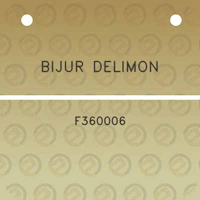 bijur-delimon-f360006