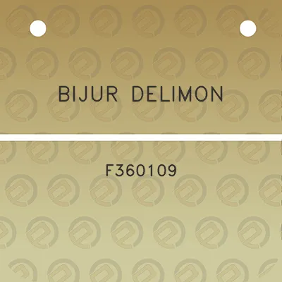 bijur-delimon-f360109