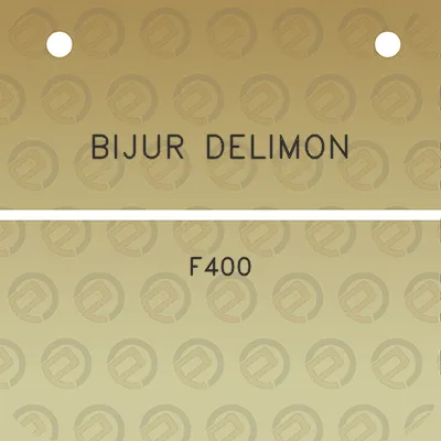 bijur-delimon-f400