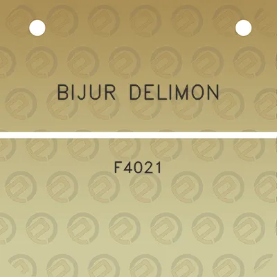 bijur-delimon-f4021