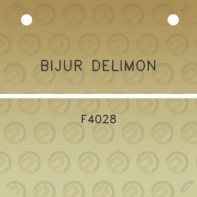 bijur-delimon-f4028