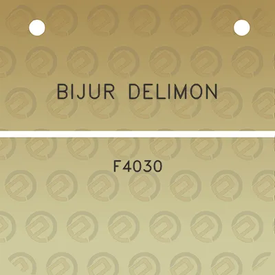 bijur-delimon-f4030