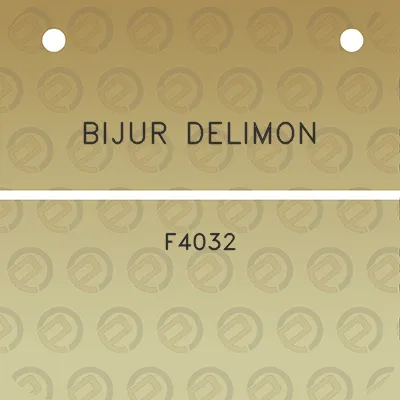 bijur-delimon-f4032