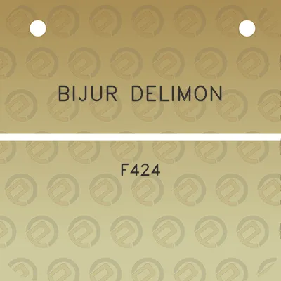 bijur-delimon-f424