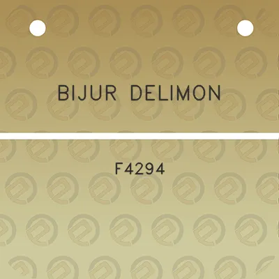 bijur-delimon-f4294