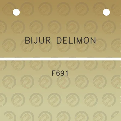 bijur-delimon-f691