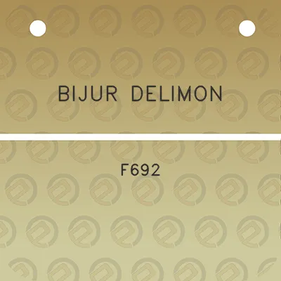 bijur-delimon-f692