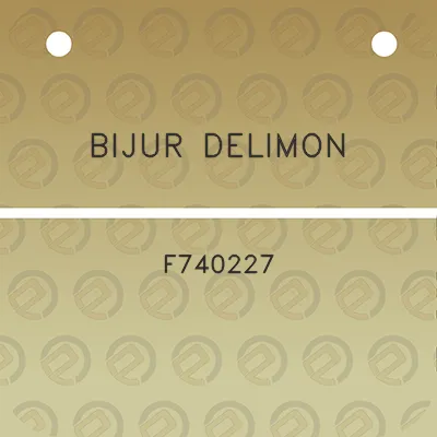 bijur-delimon-f740227