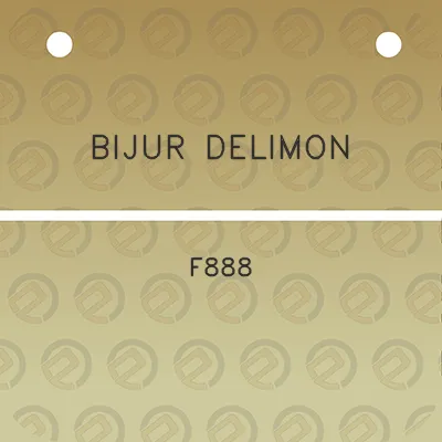 bijur-delimon-f888