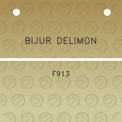 bijur-delimon-f913