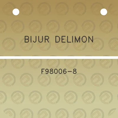 bijur-delimon-f98006-8