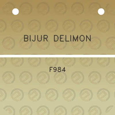 bijur-delimon-f984