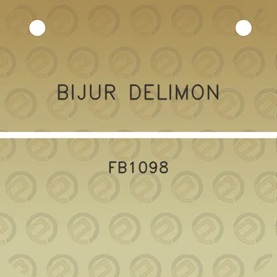 bijur-delimon-fb1098