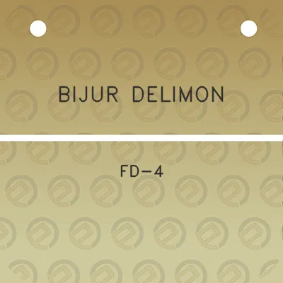 bijur-delimon-fd-4