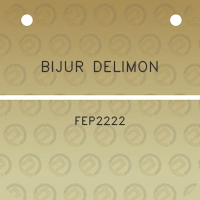 bijur-delimon-fep2222