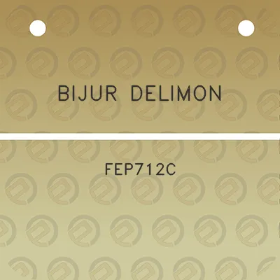 bijur-delimon-fep712c