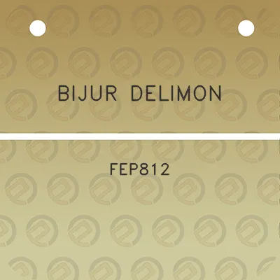 bijur-delimon-fep812