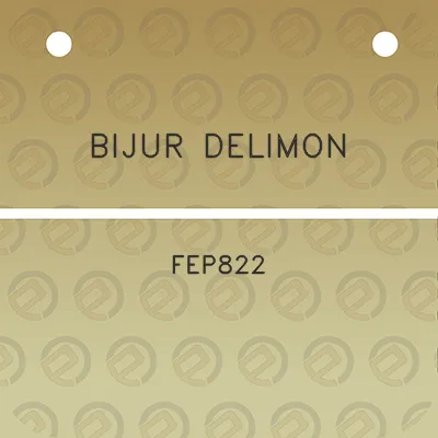 bijur-delimon-fep822