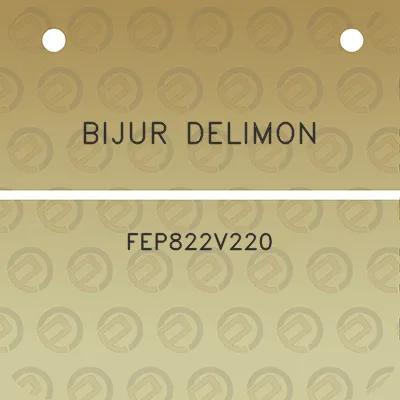 bijur-delimon-fep822v220