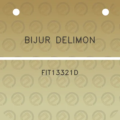 bijur-delimon-fit13321d