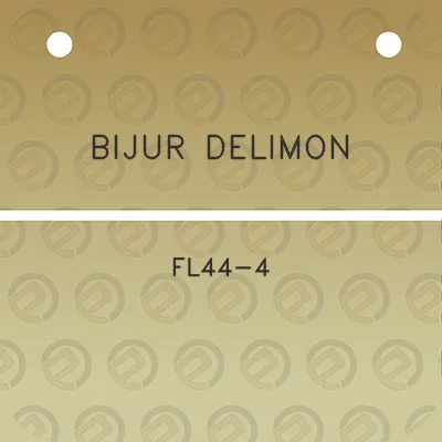 bijur-delimon-fl44-4