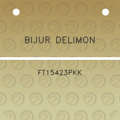 bijur-delimon-ft15423pkk