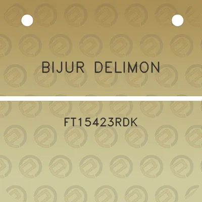 bijur-delimon-ft15423rdk