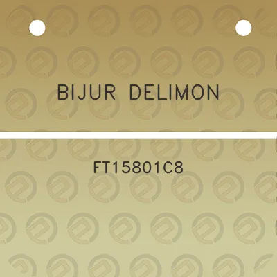 bijur-delimon-ft15801c8