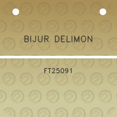 bijur-delimon-ft25091