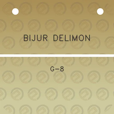 bijur-delimon-g-8