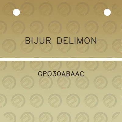 bijur-delimon-gpo30abaac