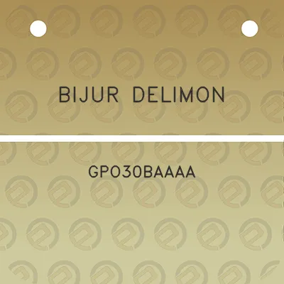 bijur-delimon-gpo30baaaa