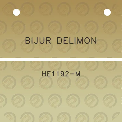 bijur-delimon-he1192-m