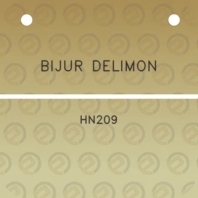 bijur-delimon-hn209