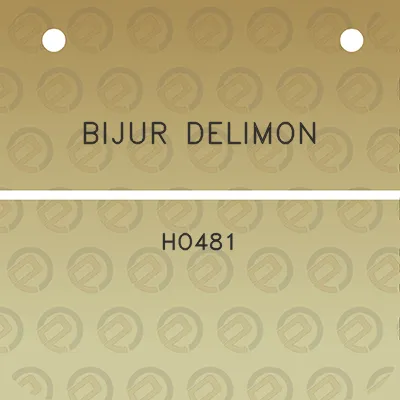 bijur-delimon-ho481