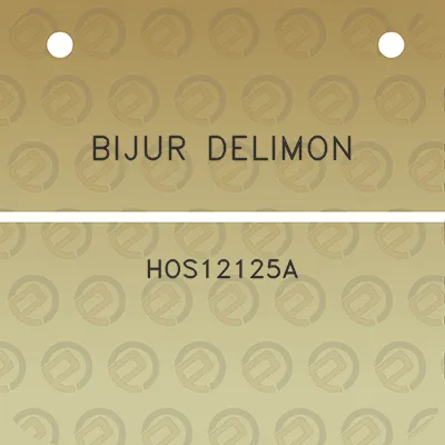 bijur-delimon-hos12125a