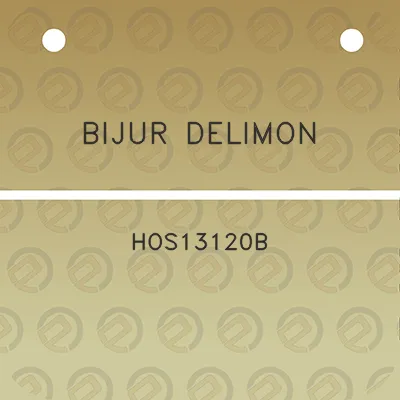 bijur-delimon-hos13120b