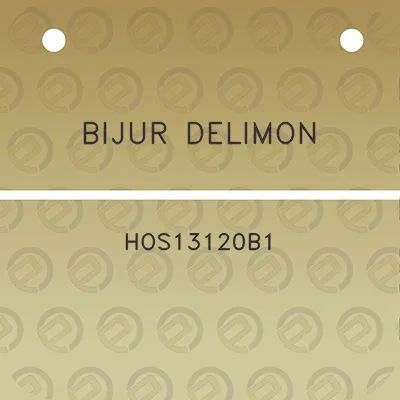 bijur-delimon-hos13120b1