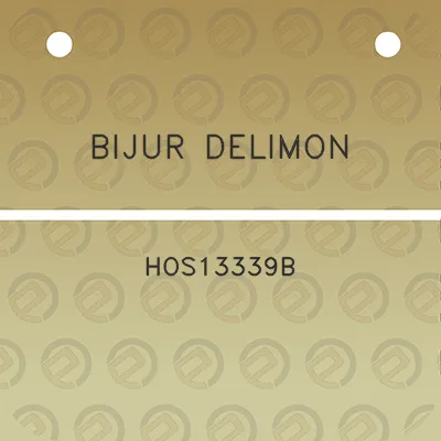 bijur-delimon-hos13339b