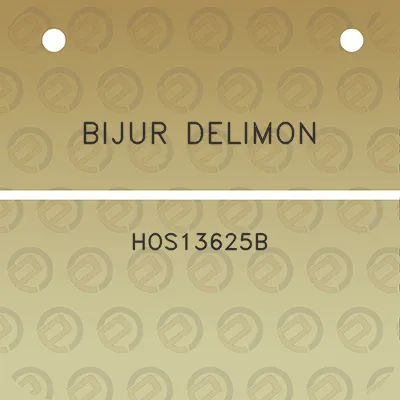 bijur-delimon-hos13625b