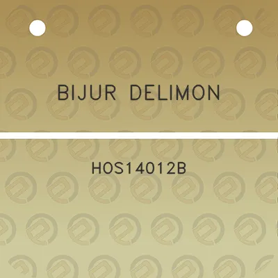 bijur-delimon-hos14012b