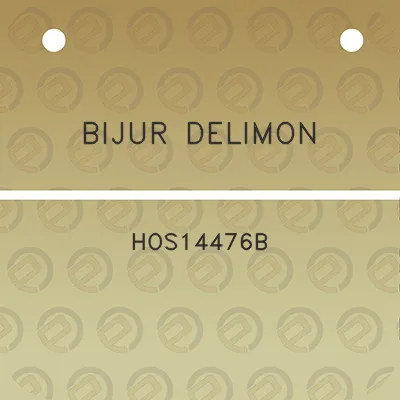 bijur-delimon-hos14476b