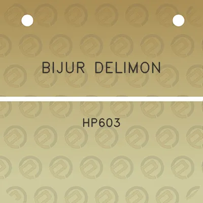 bijur-delimon-hp603