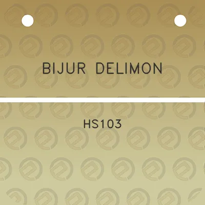 bijur-delimon-hs103