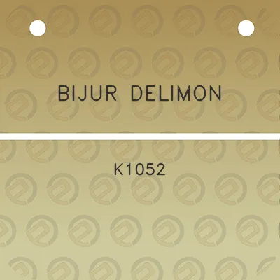 bijur-delimon-k1052