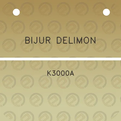 bijur-delimon-k3000a