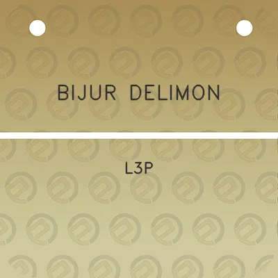 bijur-delimon-l3p