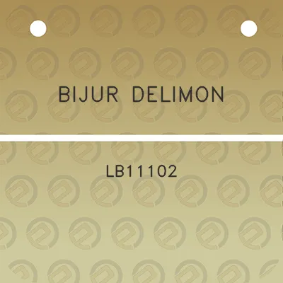 bijur-delimon-lb11102