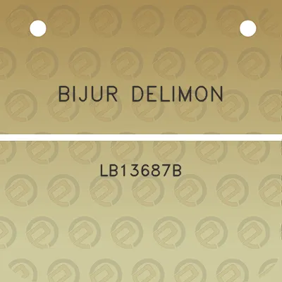 bijur-delimon-lb13687b