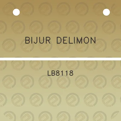 bijur-delimon-lb8118